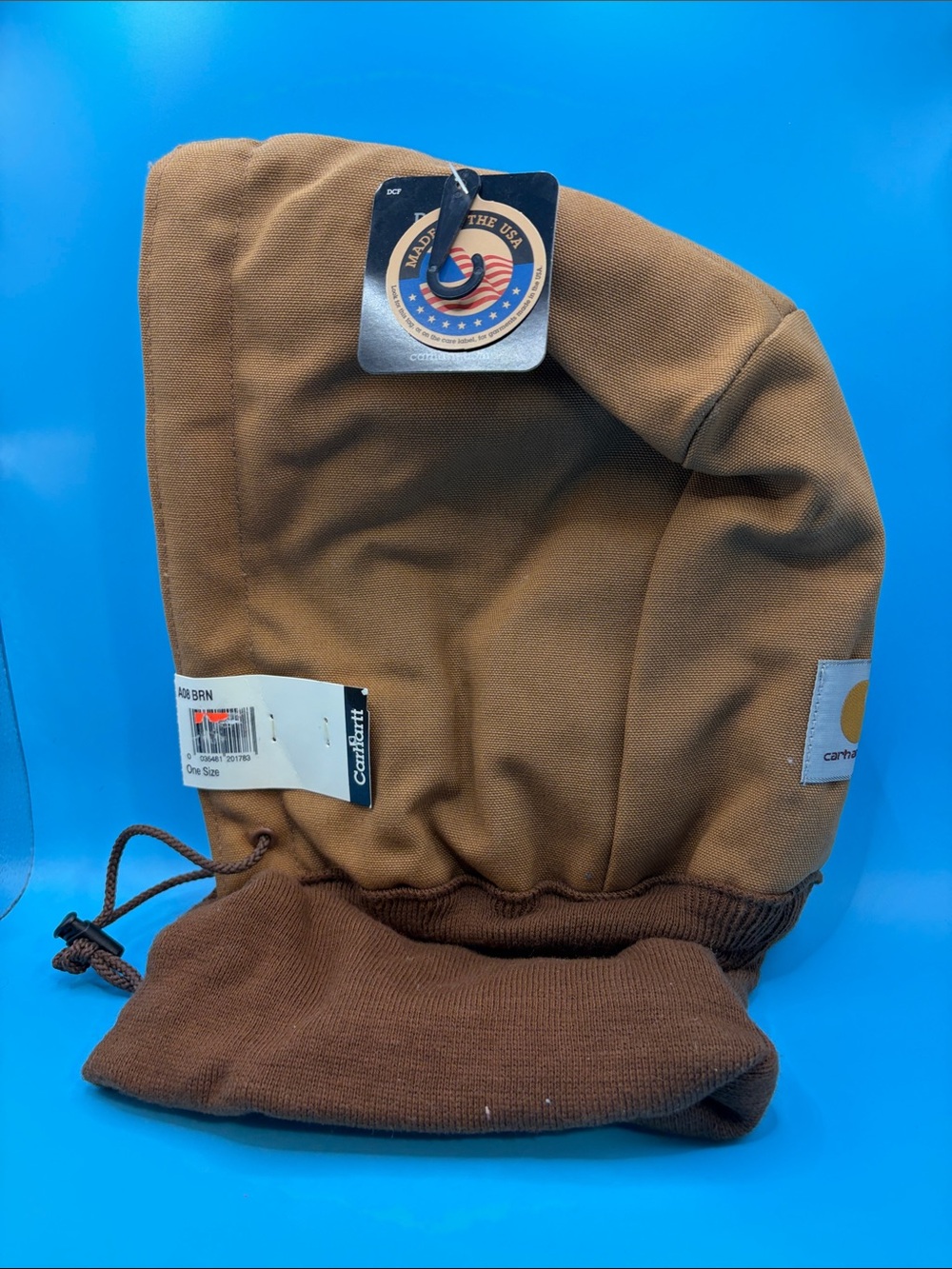 Carhartt Brown Hooded Coat Accessory